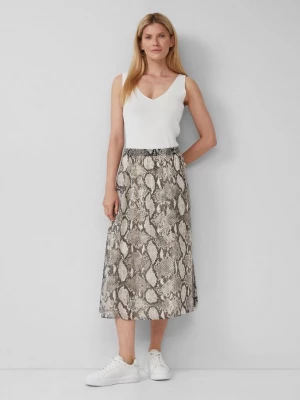 Foto van product Rok met slangenprint en viscose voering s.Oliver beżowy