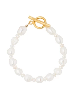 Foto van product ROMANTICO ROMANTICO Armband 'Hadita' goud / parelwit