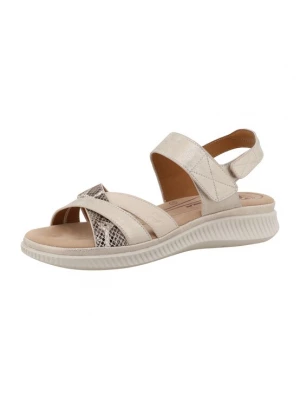 Foto van product ROMIKA Sandaal beige / chocoladebruin