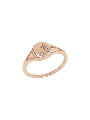 Foto van product Roségoud vergulde zilveren ring met zirkonia's s.Oliver