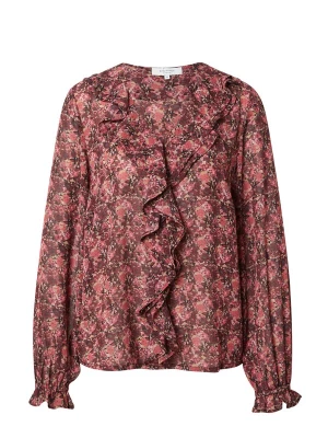 Foto van product rosemunde Blouse 'Sally' rosa / rood / bordeaux / zwart