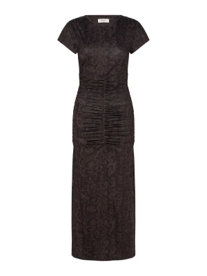 Foto van product rosemunde Jurk 'Billie' donkerbruin / zwart