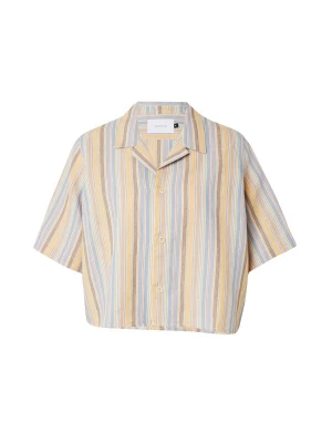 Foto van product Rotholz Blouse blauw / bruin / oranje / wit