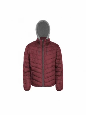 Foto van product rovic Tussenjas grijs gemêleerd / donkerrood