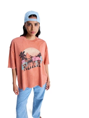 Foto van product ROXY Oversized shirt aqua / zalm roze / rosa / zwart