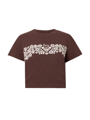 Foto van product ROXY Shirt 'ENDLESS WEEKEND' donkerbruin / offwhite