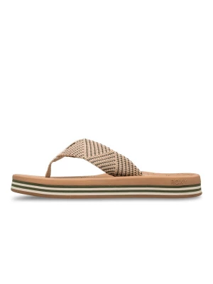 Foto van product ROXY Teenslipper 'Colbee Hi' beige / olijfgroen