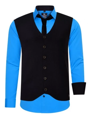 Foto van product Rusty Neal Overhemd blauw / nachtblauw
