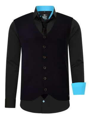 Foto van product Rusty Neal Overhemd blauw / zwart