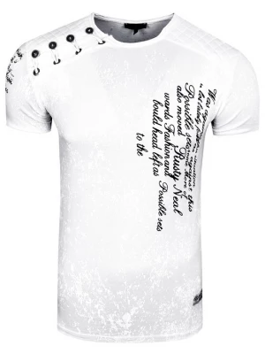 Foto van product Rusty Neal Shirt grijs / zwart / wit