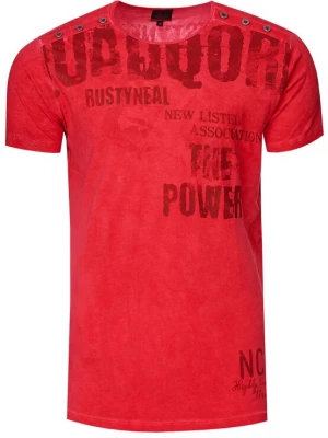 Foto van product Rusty Neal Shirt rood / donkerrood