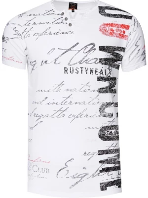 Foto van product Rusty Neal Shirt rood / zwart / wit