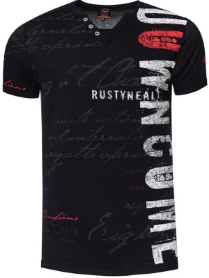 Foto van product Rusty Neal Shirt rood / zwart / wit
