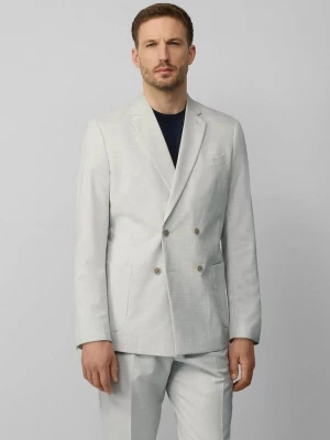 Foto van product s.O PURE: Colbert met twee rijen en een slim fit s.Oliver crème