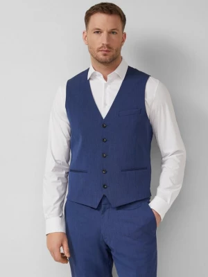 Foto van product s.O PURE: Slank gesneden gilet van stretchstof s.Oliver blauw