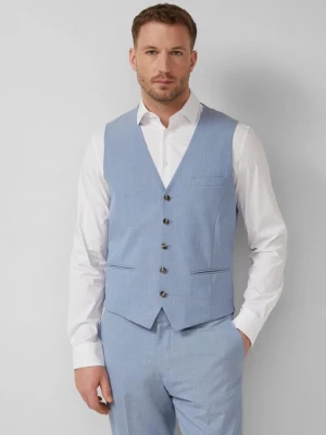 Foto van product s.O PURE: Slank gesneden gilet van stretchstof s.Oliver blauw