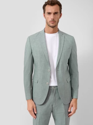 Foto van product s.O PURE: Slim-fit jasje van gedessineerde stretchstof s.Oliver groen