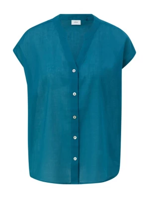 Foto van product s.Oliver BLACK LABEL Blouse petrol
