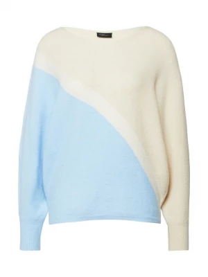 Foto van product s.Oliver BLACK LABEL Oversized trui lichtbeige / pastelblauw / offwhite