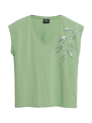 Foto van product s.Oliver BLACK LABEL Shirt pastelgroen / groen gemêleerd