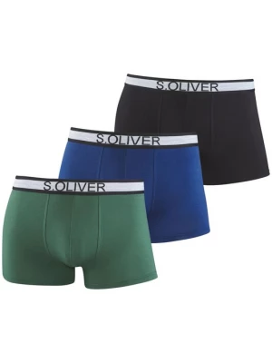 Foto van product s.Oliver Boxershorts blauw / groen / zwart / wit