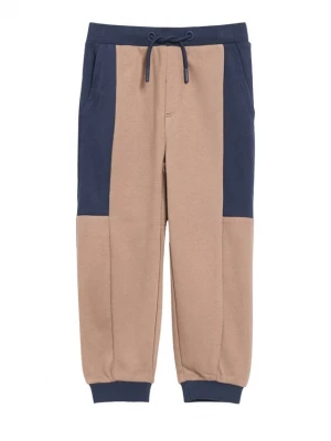 Foto van product s.Oliver Broek donkerblauw / lichtbruin