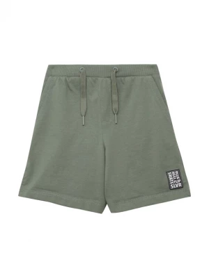 Foto van product s.Oliver Broek olijfgroen / zwart / wit