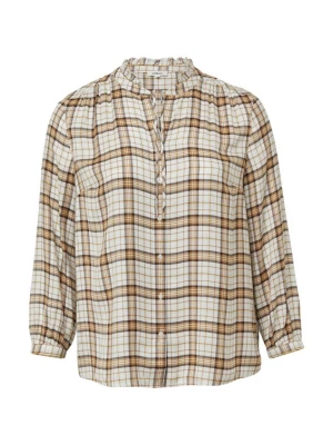 Foto van product s.Oliver CURVE Blouse crème / bruin / zwart