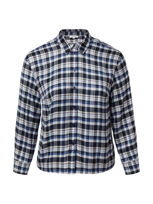 Foto van product s.Oliver CURVE Blouse marine / kobaltblauw / grijs gemêleerd / wit