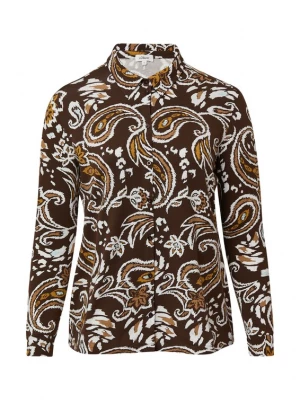 Foto van product s.Oliver CURVE Blouse ombergrijs / lichtbruin / donkerbruin / wit