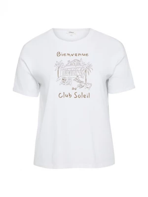 Foto van product s.Oliver CURVE Shirt ombergrijs / wit