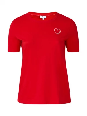 Foto van product s.Oliver CURVE Shirt rood / wit