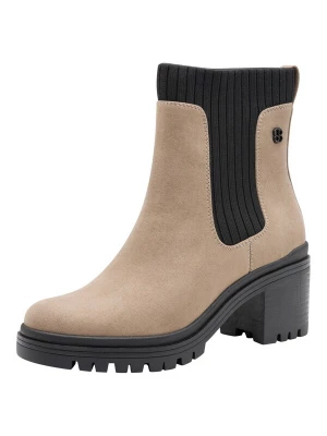 Foto van product s.Oliver Enkellaarsjes beige / zwart