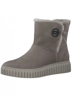 Foto van product s.Oliver Enkellaarsjes taupe