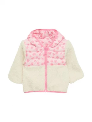 Foto van product s.Oliver Fleece jas pink / wolwit