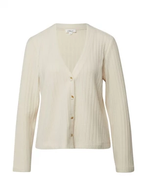 Foto van product s.Oliver Gebreid vest champagne