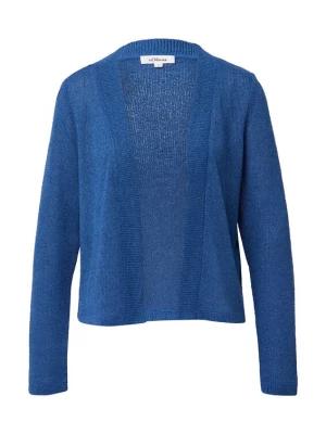 Foto van product s.Oliver Gebreid vest royal blue / koningsblauw