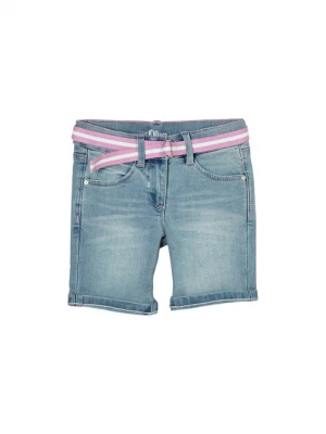 Foto van product s.Oliver Jeans blauw denim / pink / wit