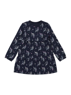 Foto van product s.Oliver Jurk donkerblauw / geel / eosine