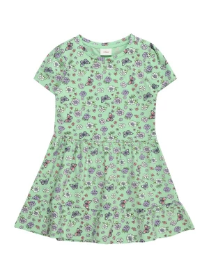 Foto van product s.Oliver Jurk lichtgroen / lila / pitaja roze / offwhite