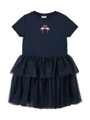 Foto van product s.Oliver Jurk navy / pastelroze / lichtroze