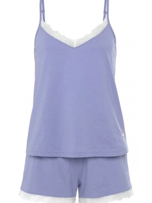 Foto van product s.Oliver Korte pyjama duifblauw / wit