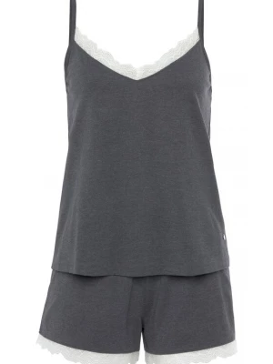 Foto van product s.Oliver Korte pyjama grijs / wit