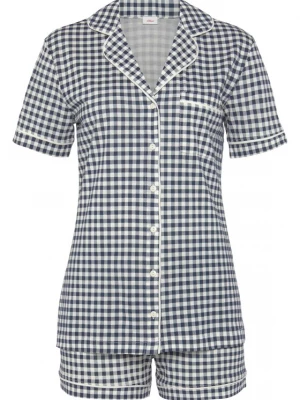 Foto van product s.Oliver Korte pyjama marine / wit