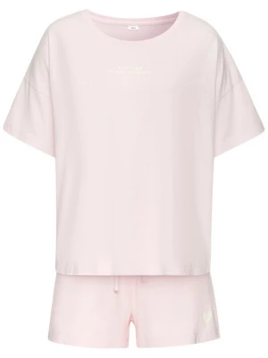Foto van product s.Oliver Korte pyjama rosé / wit