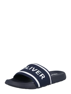 Foto van product s.Oliver Muiltjes donkerblauw / wit