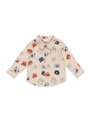 Foto van product s.Oliver Overhemd sand / blauw / taupe / wit
