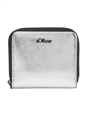 Foto van product s.Oliver Portemonnee zwart / zilver