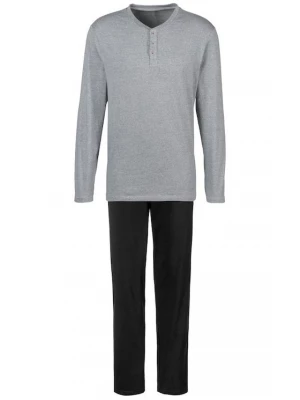 Foto van product s.Oliver Pyjama lang grijs gemêleerd / zwart
