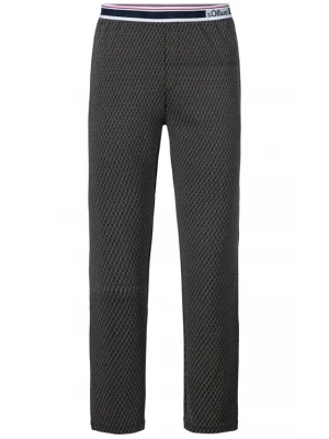 Foto van product s.Oliver Pyjamabroek crème / navy / zwart / wit